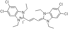 5,5',6,6'-Tetrachloro-1,1',3,3'-tetraethylbenzimidazolocarbocyanine iodide